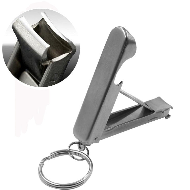 Bottle Opener Nail Clippers with Keychain