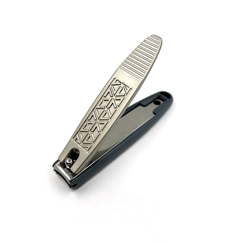 Splash Resistant Stainless Steel Nail Clippers