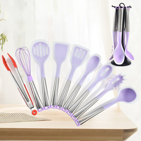 【Factory Direct】Silicone Household Kitchenware 9-piece Set