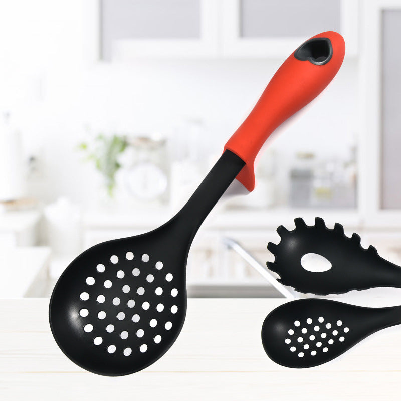 Manufacturer Wholesale Kitchen Utensil 9-piece Set Non-stick Silicone Cooking Spoon and Spatula