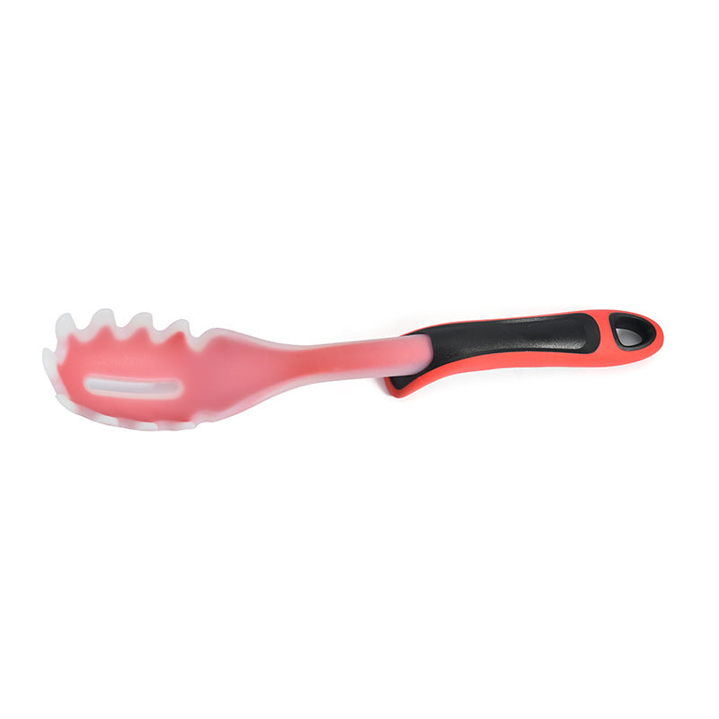 【Factory Direct】8-piece Set of Two-color Handle Silicone Kitchen Utensils Non-stick Cookware Is Heat-resistant