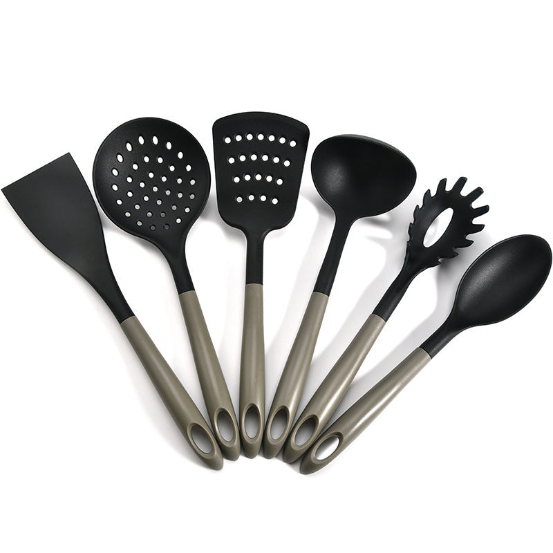 6 piece Silicone Household Kitchen Utensils Set