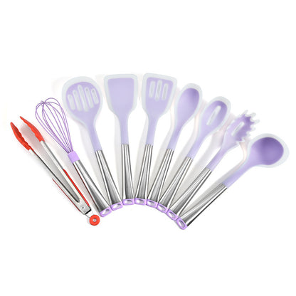 【Factory Direct】Silicone Household Kitchenware 9-piece Set