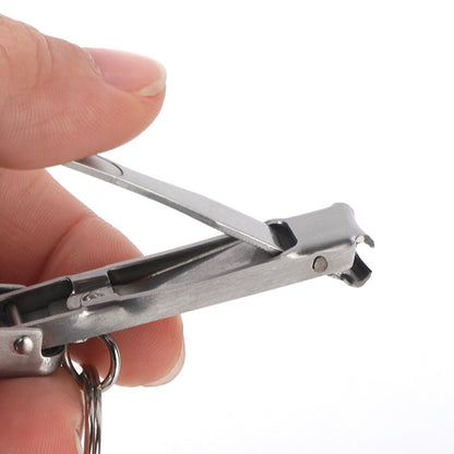 Bottle Opener Nail Clippers with Keychain