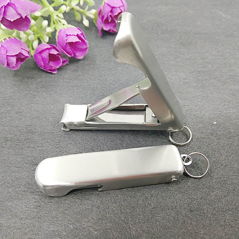 Bottle Opener Nail Clippers with Keychain